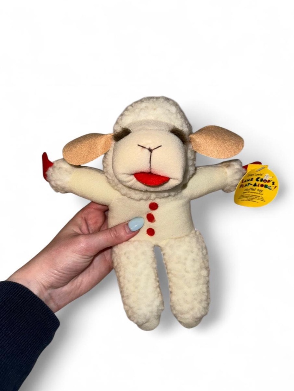 Vintage Lamb Chop Shari Lewis Plush Toy.